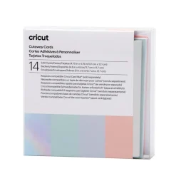 Cartes à découper, collection Pastel- S40 (14unités)