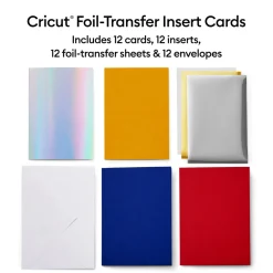 Cartes avec insert de transfert de foil, collection Celebration- R40 (12unités)