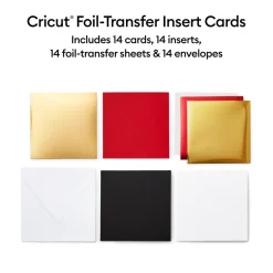 Cartes avec insert de transfert de foil, collection Royal Flush- S40 (14unités)