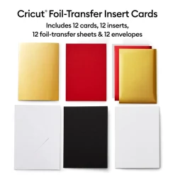 Cartes avec insert de transfert de foil, collection Royal Flush- R40 (12unités)