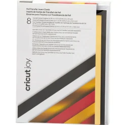 Cartes avec insert transfert de foil Cricut Joy™, collection Royal Flush - A2