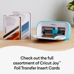 Cartes avec insert transfert de foil Cricut Joy™, collection Forest Grove - A2