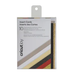 échantillon d'insert de cartes Cricut Joy™, Paillettes et glamour
