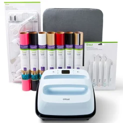 Cricut EasyPress™ 3, 22,5 cm &times; 22,5 cm (9 po &times; 9 po) + pack Thermocollant complet
