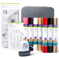 Cricut EasyPress Mini™, Bleu + pack Thermocollant complet