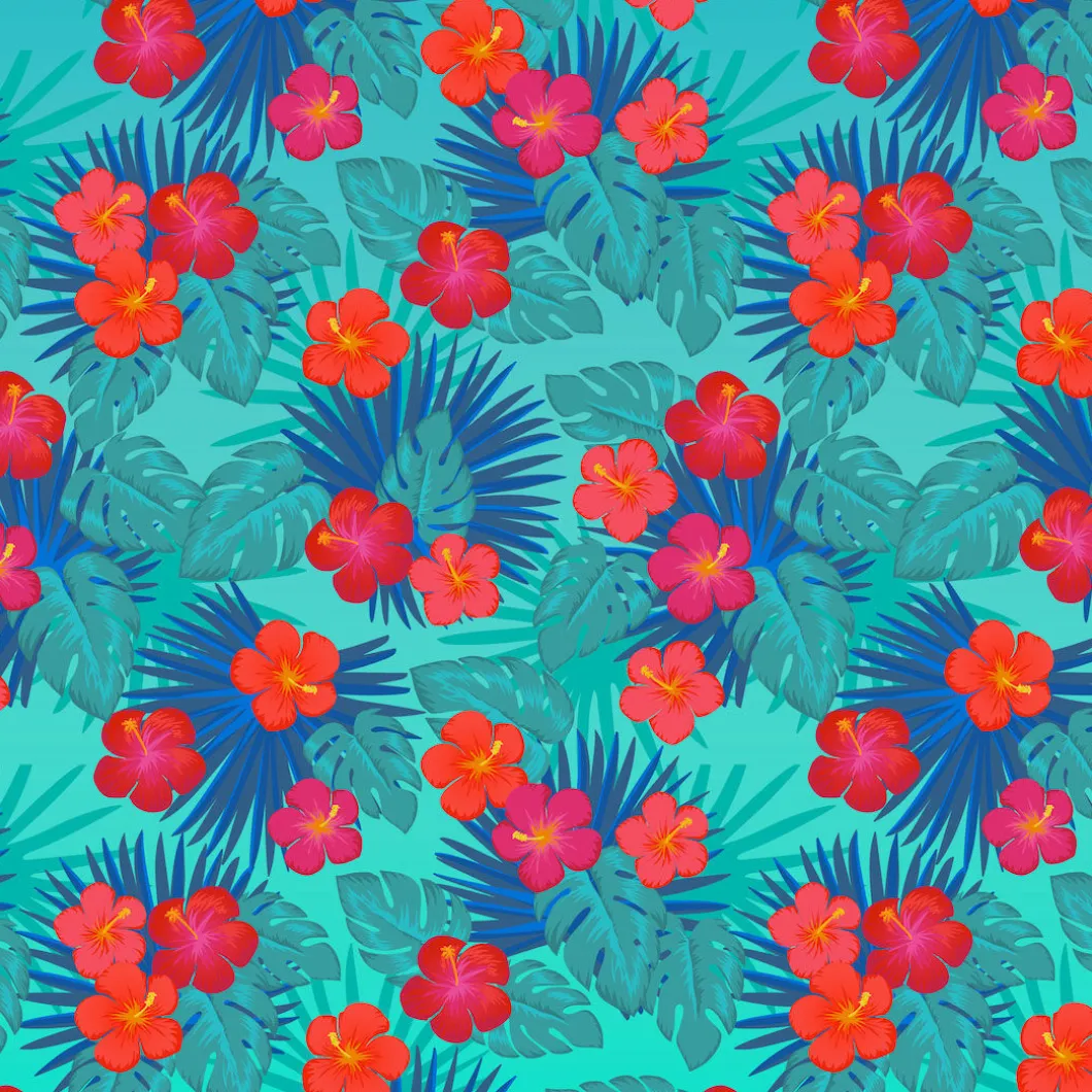 Feuilles de transfert Infusible Ink™ à motifs, Fleurs tropicales