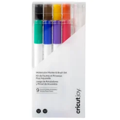 Kit de marqueurs et pinceau aquarelle Cricut Joy™ (9unités)