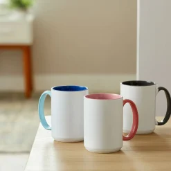 Mug biseauté en céramique à personnaliser - Miami, 425ml (15oz) (1unité)