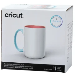 Mug biseauté en céramique à personnaliser - Recif, 425 ml (15 oz) (1 unité)