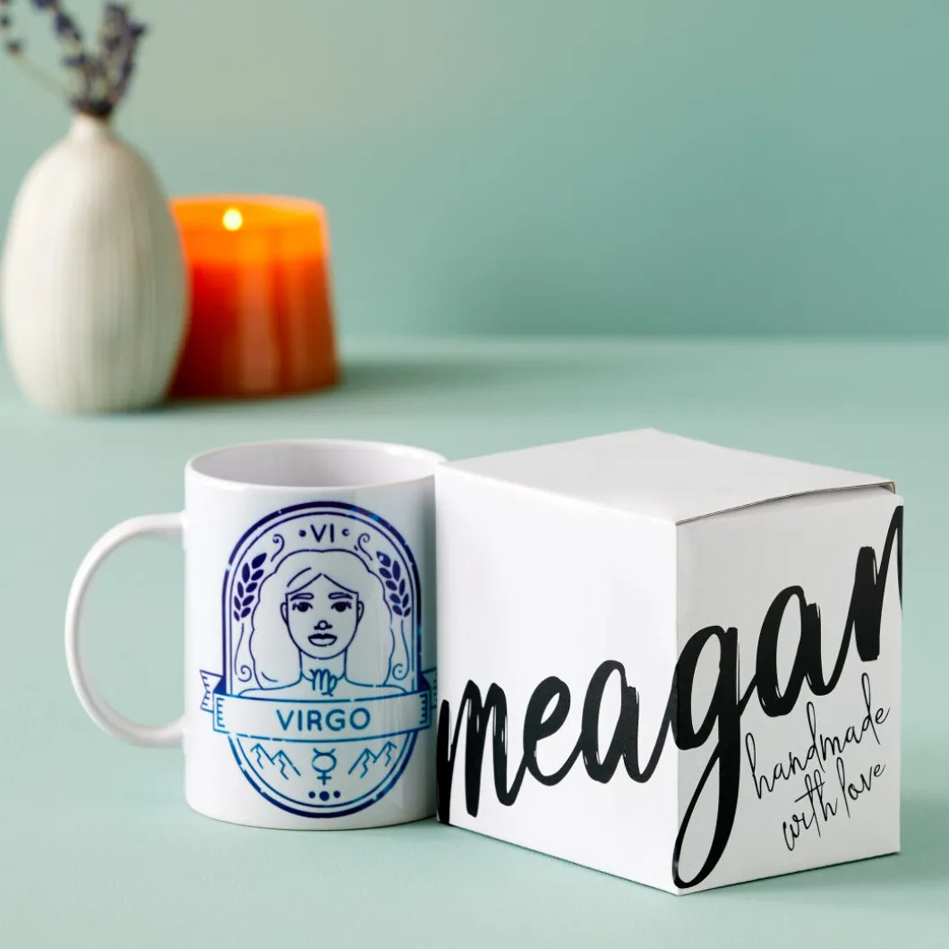 Mug en céramique personnalisable, Blanc - 15 oz/425 ml (6 unités)