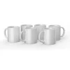 Mug en céramique personnalisable, Blanc - 340 ml (6unités)