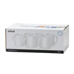 Mug en céramique personnalisable, Blanc - 340 ml (6unités)