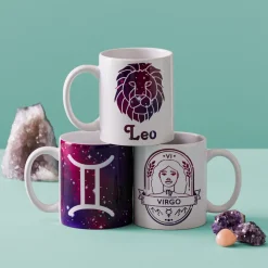 Mug en céramique personnalisable, blanc-340ml/12oz (36unités)