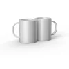 Mug en céramique personnalisable, Blanc-15oz/425ml (2unités)