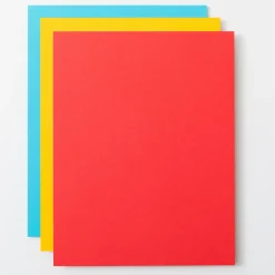 Papier cartonné économique, collection Bright Bows - 21,6 cm &times; 27,9 cm (8,5 po &times; 11 po) (80 unités)