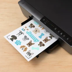Set de stickers imperméables et imprimables - A4 (6 feuilles)
