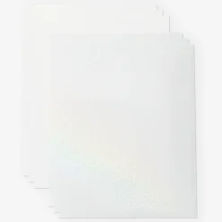 Set de stickers imperméables et imprimables holographiques - A4 (5 feuilles)
