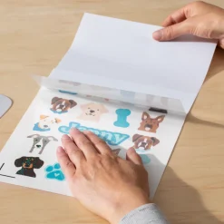 Set de stickers imperméables et imprimables holographiques - A4 (5 feuilles)