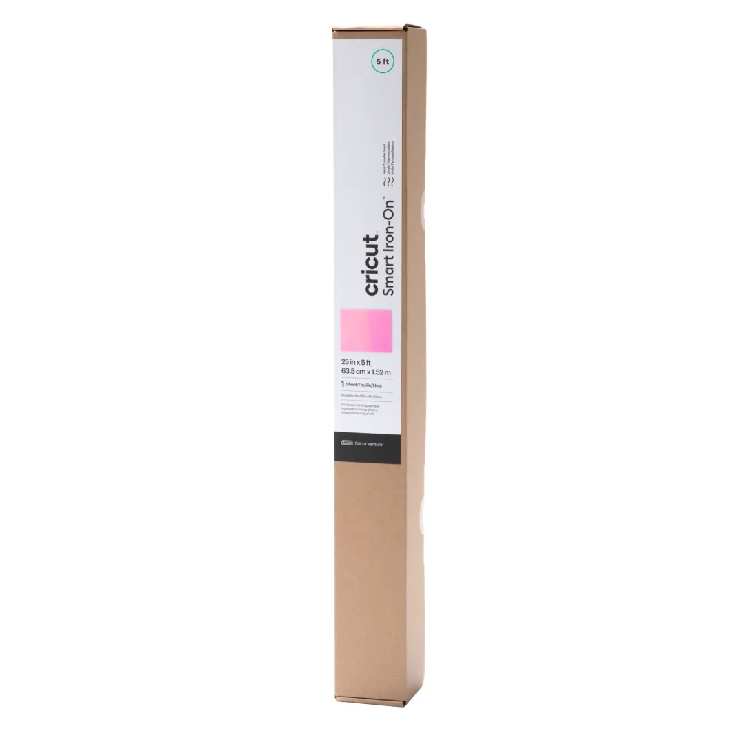 Smart Iron-On™ holographique 63,5cm x 1,5m (25po x 5pi)