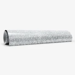 Smart Iron-On, Pailleté, Argent, 5 ft