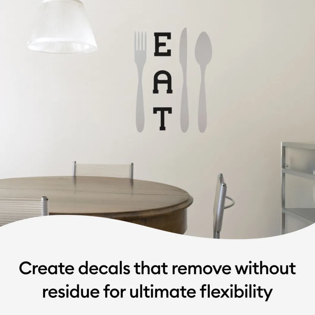 Smart Vinyl™ métallique mat -amovible 3,66m (12pi)