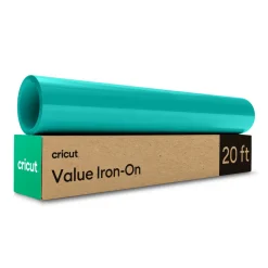 Thermocollant économique de 30,5 cm &times; 6 m (12 po &times; 20 pi), Bleu Sarcelle