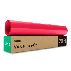 Thermocollant économique de 30,5 cm &times; 6 m (12 po &times; 20 pi), Rouge