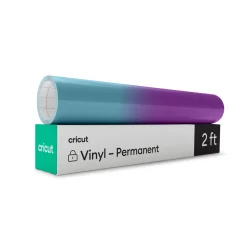 Vinyle à couleur changeante activé par le froid - Permanent, turquoise - violet