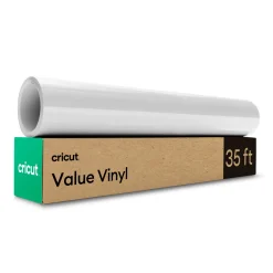 Vinyle économique de 10,6 m (35 pi), Blanc
