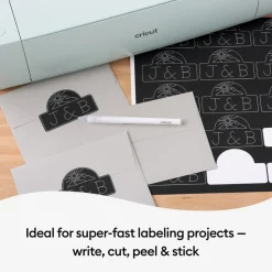 Vinyle inscriptible Smart Label™ -Amovible, Noir (0,9m (3 pi))
