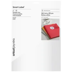 Vinyle inscriptible Smart Label™ Cricut Joy Xtra™ - amovible (3 feuilles)