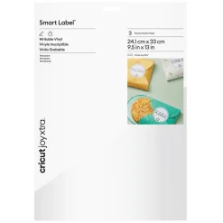 Vinyle inscriptible Smart Label™ Cricut Joy Xtra™ - permanent (3 feuilles)
