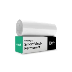 Vinyle permanent sans tapis Smart Vinyl™ Cricut Joy™ (3 m / 10 pi), Blanc