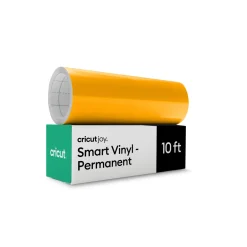 Vinyle permanent sans tapis Smart Vinyl™ Cricut Joy™ (3 m / 10 pi), Jaune Ma&iuml;s
