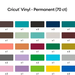 Vinyles permanents, collection Ultime (70unités)