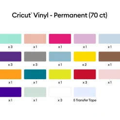 Vinyles permanents, collection Ultime (70unités)